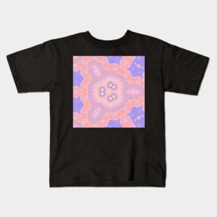 Kaleidoscope Soft Coloured Mandala Kids T-Shirt